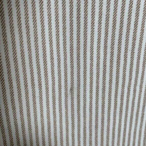 Chadwicks of Boston Pinstripe Pencil Skirt Women’s 8 Beige Cotton Blend - Picture 10 of 11